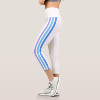 Leggings Capri Bandes colorées