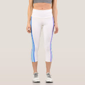 Leggings Capri Bandes colorées (Recto)