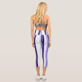 Leggings Capri Bandes colorées (Verso)