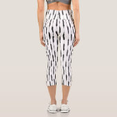 Leggings Capri Bandes encrées (Verso)