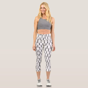 Leggings Capri Bandes encrées