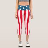 Leggings Capri Bannière en étoile (Recto)