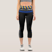 Leggings Capri Barbade & Barbade Drapeau mode, Fitness, Sports (Recto)