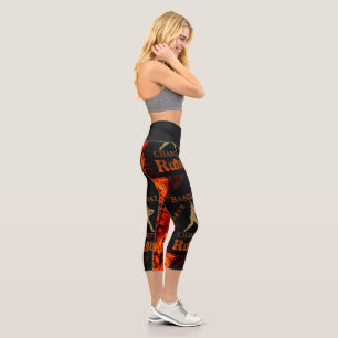 Leggings Capri Baseball