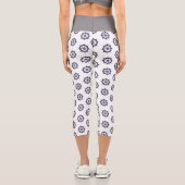 Leggings Capri Bateau de la Marine Bateau nautique Capitaine mari (Verso)