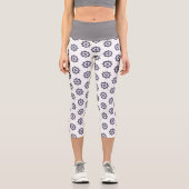 Leggings Capri Bateau de la Marine Bateau nautique Capitaine mari (Recto)