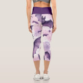 Leggings Capri Bats pourpres (Verso)