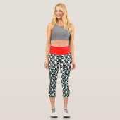 Leggings Capri Batterie RIP haute taille Yoga Capris (Recto)