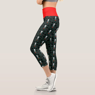 Leggings Capri Batterie RIP haute taille Yoga Capris