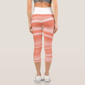 Leggings Capri Beau Blanc Monochrome Bleu (Verso)