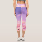 Leggings Capri Beau ciel (Verso)