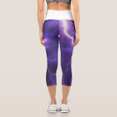 Leggings Capri beau ciel, tonnerre (Verso)