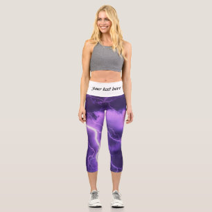 Leggings Capri beau ciel, tonnerre