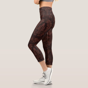 Leggings Capri Beau Cuir Zazzle_Growshop.