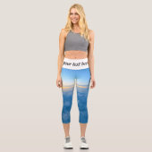 Leggings Capri Beau nuage (Recto)