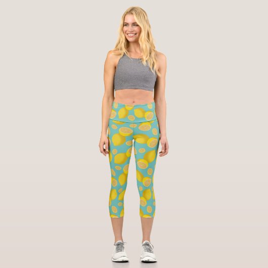 Leggings Capri Beaucoup De Citrons (Recto)