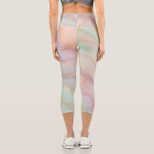 Leggings Capri Beauté du marbre (Verso)