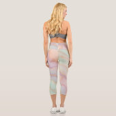 Leggings Capri Beauté du marbre (Verso)