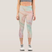 Leggings Capri Beauté du marbre (Recto)