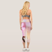 Leggings Capri Beautiful Sakura Cherry (Verso)