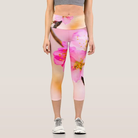 Leggings Capri Beautiful Sakura Cherry (Recto)