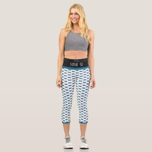 LEGGINGS CAPRI BÉBÉ RONRON "NOIR" PANTALON CAPRI PERSONNALISÉ À T