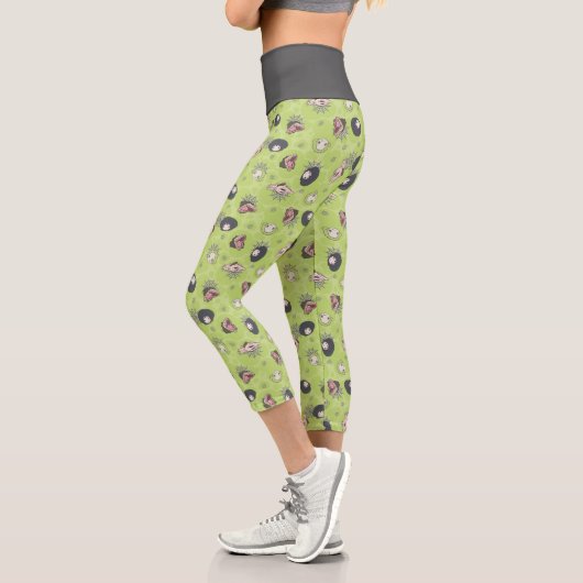 Leggings Capri Beetlejus | Cute Chibi Toss Motif (Gauche)