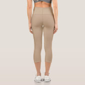 Leggings Capri beige (Verso)