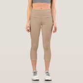 Leggings Capri beige (Recto)