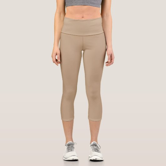 Leggings Capri beige (Recto)