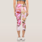 Leggings Capri Belle conception cool girly floral (Verso)