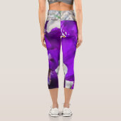 Leggings Capri Belle iris violet (Verso)