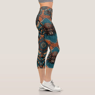 Leggings Capri Belle tache de léopard Tarantula
