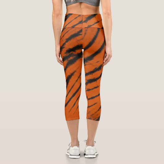 Leggings Capri Bengale rayures Tie Dye (Verso)