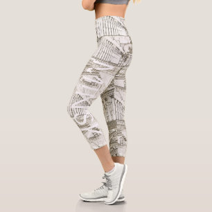 Leggings Capri BiélorБ е л а р у ь с de Minsk Architecture Ske
