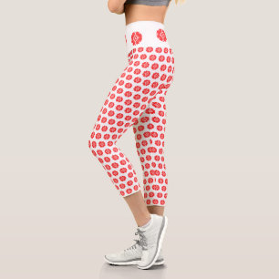 Leggings Capri Biélorussie Motif folklorique В ы ш в и а н Leggin