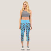 Leggings Capri Blackbird Sleeping in Front of the TV Comic (Recto)