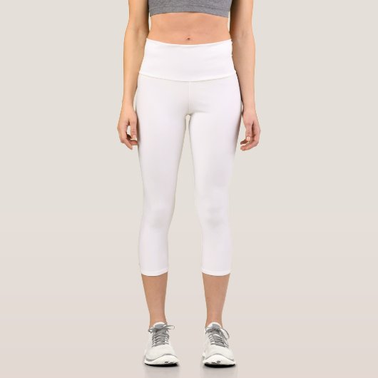 Leggings Capri Blanc (Recto)