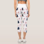 Leggings Capri Blancs de quilles (Verso)