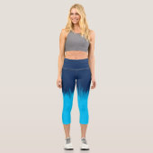 Leggings Capri Bleu (Recto)
