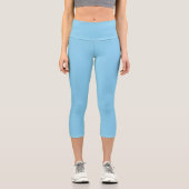 Leggings Capri Bleu Bébé clair (Recto)
