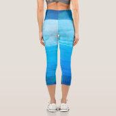 Leggings Capri Bleu Dégradé (Verso)