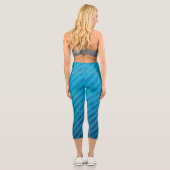 Leggings Capri Bleu électrique industriel (Verso)