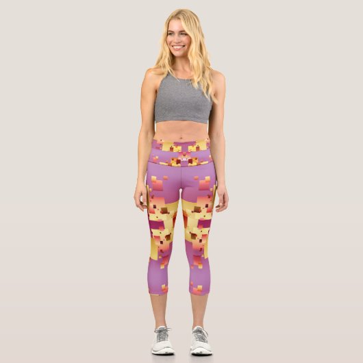 Leggings Capri Blocage (Recto)