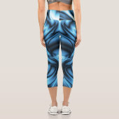 Leggings Capri Blue Silk (Verso)