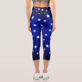 Leggings Capri Blue Stargazer (Verso)