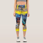 Leggings Capri Bodegón a espátula (Recto)