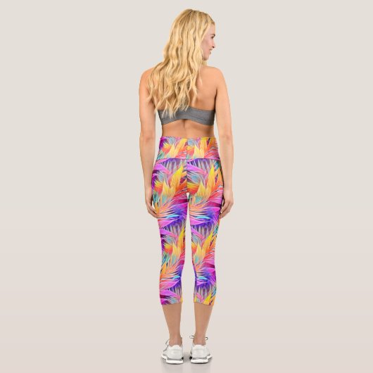 Leggings Capri Boho Breeze Capris haut taille (Verso)