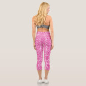 Leggings Capri Boho Mandala Flower & Leaf été (Verso)