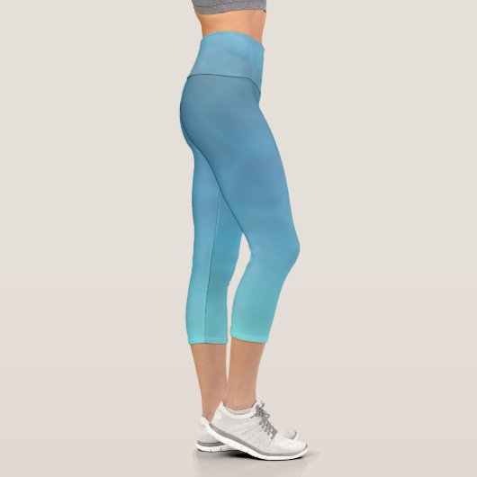 Leggings Capri Boho Ocean High Waisted Capris (Droite)